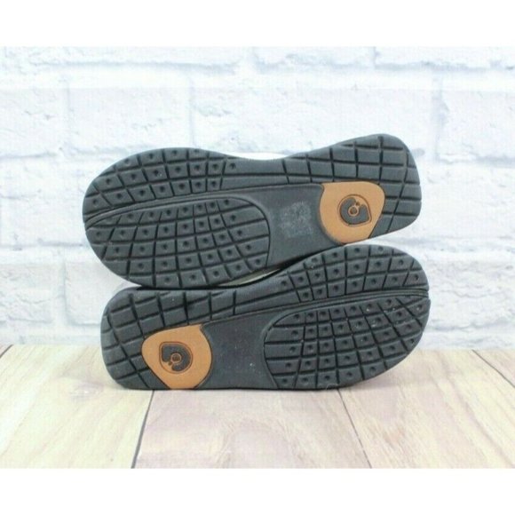 Gravis Dolce White Sands Leather Wedge Slip On Sandals Size 7 - Picture 9 of 9